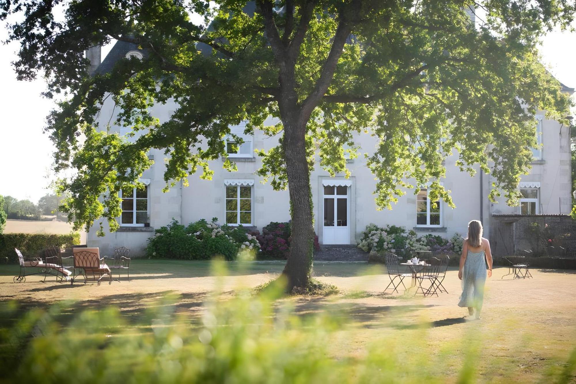 Domaine De La Briouse Bed & Breakfast Sanxay Bagian luar foto